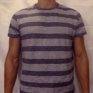Striped Blue and White T-Shirt